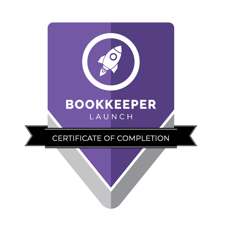 Bookkeeper Launch badge
